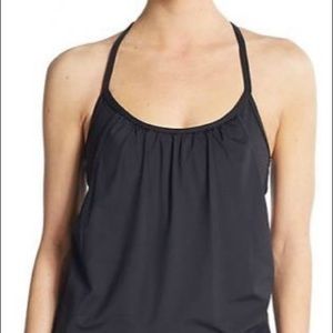 Trina Turk Yoga Top - Black